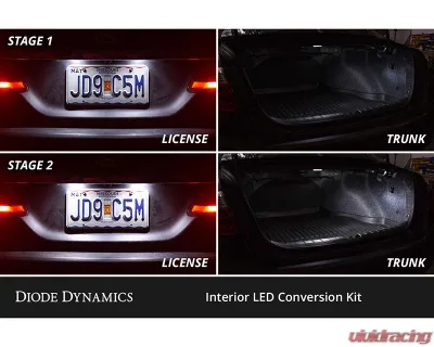 Diode Dynamics Cool White Stage 2 Interior LED Kit Nissan Maxima 2016-2023 - DD0518