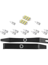 Diode Dynamics Cool White Stage 1 Interior LED Kit Chevrolet Silverado 1998-2006                                     - DD0551 - Image 2