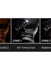 Diode Dynamics Cool White Stage 1 Interior LED Kit Chevrolet Cruze 2011-2015                                     - DD0555 - Image 3