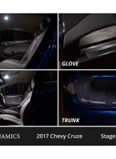 Diode Dynamics Cool White Stage 1 Interior LED Kit Chevrolet Cruze 2011-2015                                     - DD0555 - Image 4