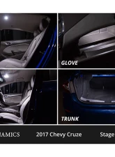 Diode Dynamics Cool White Stage 1 Interior LED Kit Chevrolet Cruze 2011-2015                                     - DD0555 - Image 5