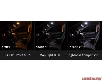 Diode Dynamics Cool White Stage 2 Interior LED Kit Chevrolet Colorado 2004-2012 - DD0560
