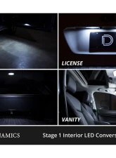 Diode Dynamics Cool White Stage 1 Interior LED Kit Toyota Highlander 2014-2019                                     - DD0577 - Image 4