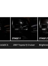 Diode Dynamics Cool White Stage 1 Interior LED Kit Toyota FJ Cruiser 2007-2014                                     - DD0585 - Image 3