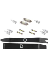 Diode Dynamics Cool White Stage 2 Interior LED Kit Ford Mustang 1994-2004                                     - DD0606 - Image 2