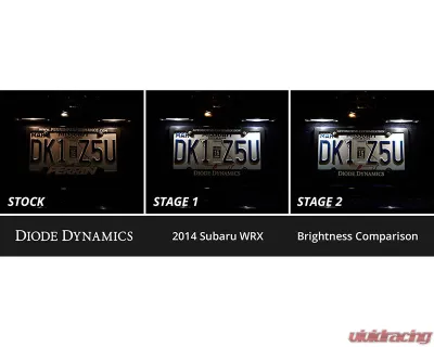 Diode Dynamics Cool White Stage 1 Interior LED Kit Subaru WRX 2008-2014 - DD0613