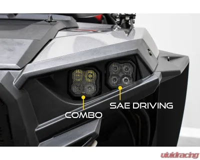 Diode Dynamics Pro White ABL SS3 LED Headlight Kit Polaris RZR XP 1000 2014-2023 - DD7844