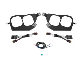 Diode Dynamics SS3 LED Headlight Mounting Bracket Kit Polaris RZR XP 1000 2014-2023