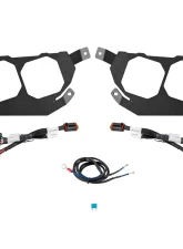 Diode Dynamics SS3 LED Headlight Mounting Bracket Kit Polaris RZR XP 1000 2014-2023                                     - DD7842P - Image 9