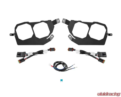 Diode Dynamics SS3 LED Headlight Mounting Bracket Kit Polaris RZR XP 1000 2014-2023 - DD7842P