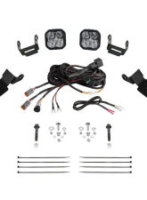 Diode Dynamics Stage Series Pro White Combo SS3 A-Pillar Pod Kit Polaris RZR XP 1000 2014-2018                                     - DD7848 - Image 8