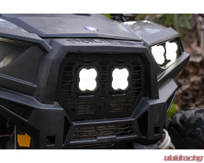 Diode Dynamics Stage Series Pro Yellow Fog LED Grille Kit Polaris RZR XP 1000 2014-2018 - DD7862