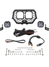 Diode Dynamics Stage Series Sport Yellow Combo LED Grille Kit Polaris RZR XP 1000 2014-2018                                     - DD7856 - Image 7