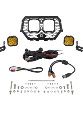 Diode Dynamics Stage Series Sport Yellow Fog LED Grille Kit Polaris RZR XP 1000 2014-2018                                     - DD7858 - Image 7