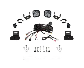 Diode Dynamics Stage Series Ditch Light Bracket Kit Can-Am Maverick X3 2017-2024