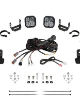 Diode Dynamics Stage Series SS3 Pro White Combo Ditch Light Kit Can-Am Maverick X3 2017-2024                                     - DD7866 - Image 3
