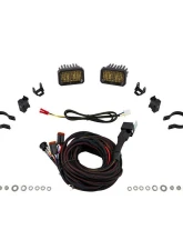 Diode Dynamics Stage Series SSC2 Sport Yellow 1.875" Roll Bar Chase Light Kit                                     - DD7875 - Image 6