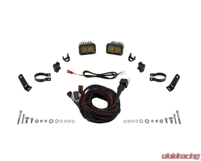 Diode Dynamics Stage Series SSC2 Sport Yellow 1.875" Roll Bar Chase Light Kit - DD7875