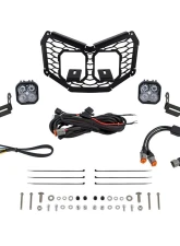 Diode Dynamics Stage Series Pro White Combo LED Grille Kit Can-Am Maverick X3 2017-2024                                     - DD7882 - Image 3
