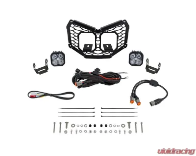 Diode Dynamics Stage Series Pro White Combo LED Grille Kit Can-Am Maverick X3 2017-2024 - DD7882