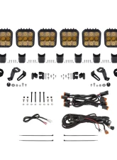 Diode Dynamics SS5 Sport CrossLink Roof Yellow Combo Lightbar Kit Can-Am Maverick X3 2017-2018                                     - DD7891 - Image 5
