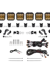 Diode Dynamics SS5 Pro CrossLink Roof Yellow Combo Lightbar Kit Can-Am Maverick X3 2017-2018                                     - DD7893 - Image 5