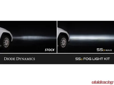 Diode Dynamics Cool White (6000K) Pro White SAE Fog SS3 LED Fog Light Kit Lexus IS350C 2010-2013 - DD8359