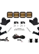 Diode Dynamics SS5 Grille CrossLink Lightbar Kit Pro Yellow Combo Toyota Tacoma 2024+                                     - DD8030 - Image 4