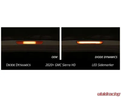 Diode Dynamics LED Sidemarkers (Set) GMC Sierra HD 2024-2025 - DD5181