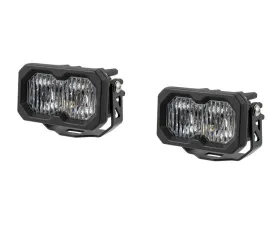 Diode Dynamics C2 2.0 Sport White SAE Fog/Wide Standard ABL Pair