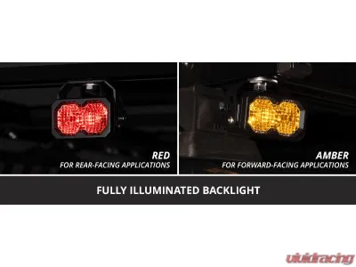 Diode Dynamics C2 2.0 Sport White SAE Fog/Wide Standard ABL Pair - DD8090P