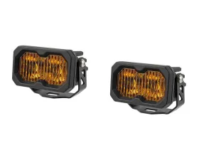 Diode Dynamics C2 2.0 Sport Yellow SAE Fog/Wide Standard ABL Pair