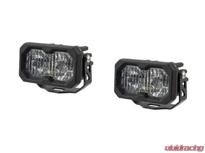 Diode Dynamics C2 2.0 Sport White Combo/Driving Standard ABL Pair - DD8092P