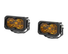 Diode Dynamics C2 2.0 Sport Yellow Spot Standard ABL Pair