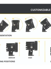 Diode Dynamics C2 2.0 Pro Yellow Combo/Driving Standard ABL Single                                     - DD8106S - Image 8