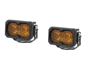 Diode Dynamics C2 2.0 Max Yellow Flood Standard ABL Pair