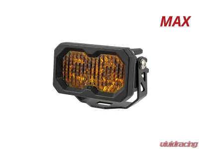 Diode Dynamics C2 2.0 Max Yellow Flood Standard ABL Single - DD8117S