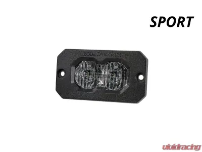 Diode Dynamics C2 2.0 Sport White Combo/Driving Flush RBL Single - DD8122S