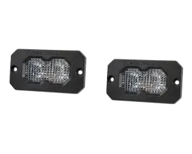 Diode Dynamics C2 2.0 Pro White Flood Flush RBL Pair
