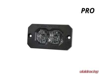 Diode Dynamics C2 2.0 Pro White Flood Flush RBL Single - DD8124S