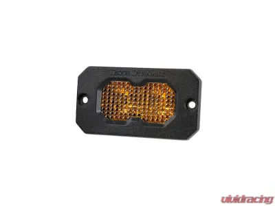 Diode Dynamics C2 2.0 Pro Yellow Flood Flush ABL Single - DD8125S