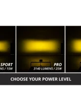 Diode Dynamics C2 2.0 Pro Yellow Combo/Driving Flush ABL Single                                     - DD8127S - Image 5