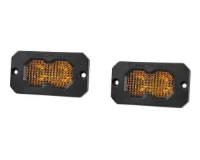 Diode Dynamics C2 2.0 Max Yellow Flood Flush ABL Pair