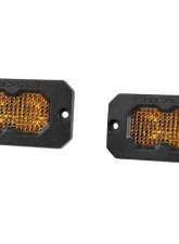 Diode Dynamics C2 2.0 Max Yellow Flood Flush ABL Pair                                     - DD8129P - Image 7