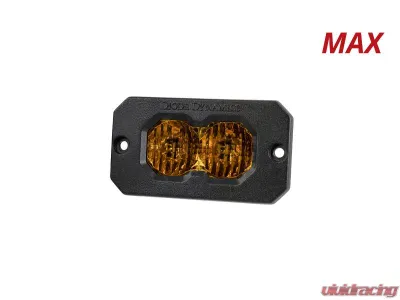 Diode Dynamics C2 2.0 Max Yellow Flood Flush ABL Single - DD8129S