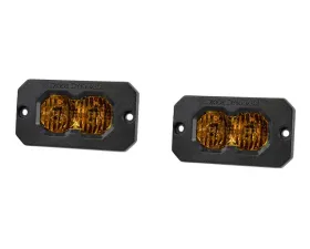 Diode Dynamics C2 2.0 Max Yellow Combo/Driving Flush ABL Pair