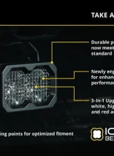 Diode Dynamics C2R 1pc White Flood Standard LED Pod                                     - DD8450S - Image 7