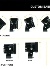 Diode Dynamics C2R 1pc White Flood Standard LED Pod                                     - DD8450S - Image 8
