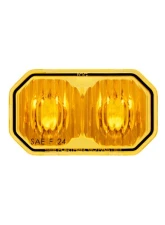 Diode Dynamics C2 2.0 Lens SAE Fog/Wide Yellow                                     - DD8551 - Image 4