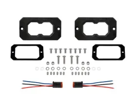 Diode Dynamics C2 2.0 Flush Mount Kit Pair